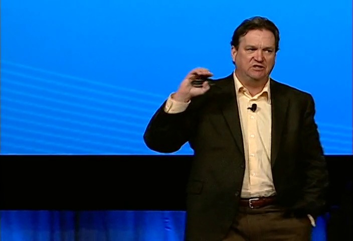 Jim Carroll speaking to a global retail and restaurant audience